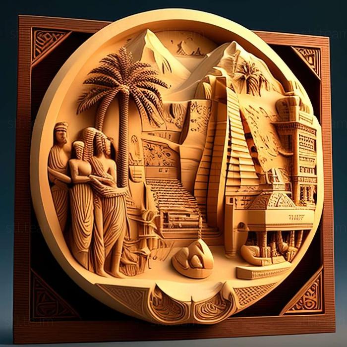 3D модель Гра Egypt Engineering an Empire (STL)